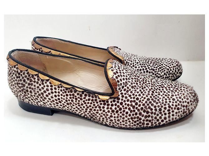 Ballerine Etro in pelle e cavallino Multicolore - vista 3