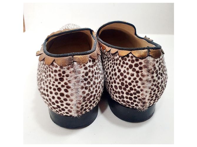 Ballerine Etro in pelle e cavallino Multicolore - vista 5