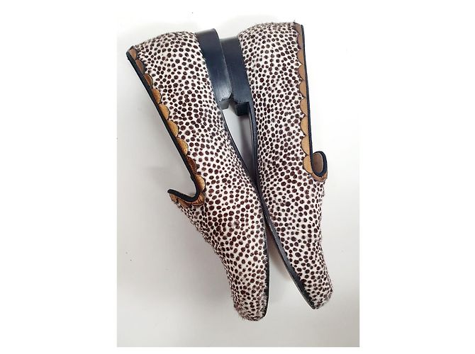 Ballerine Etro in pelle e cavallino Multicolore - vista 7