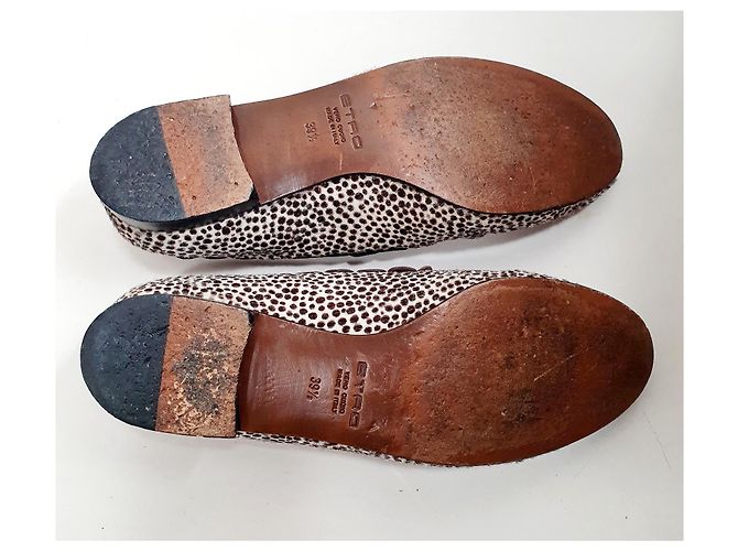 Ballerine Etro in pelle e cavallino Multicolore - vista 8