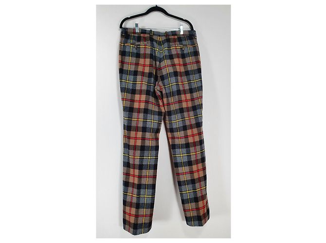 Etro Tartan Wool Pants Multiple colors - view 7