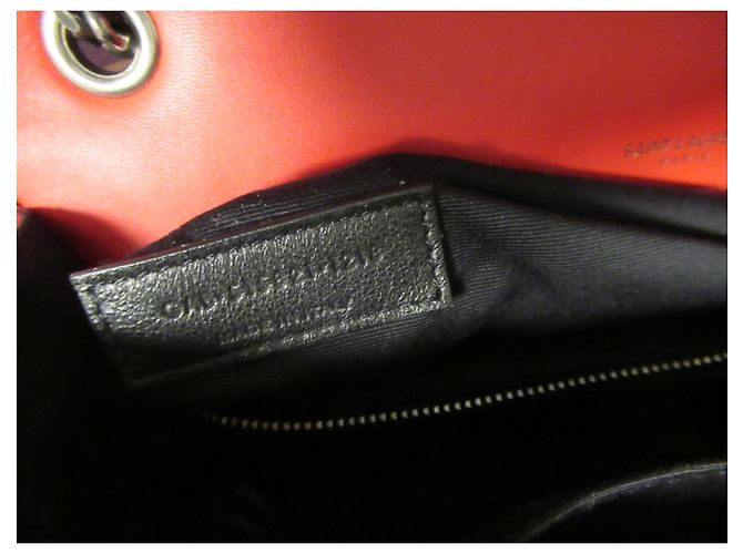 Borsa Mix & Match di Saint Laurent Jamie rossa e nera Rosso - vista 10