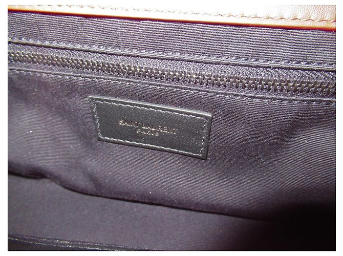 Borsa Mix & Match di Saint Laurent Jamie rossa e nera Rosso - vista 11
