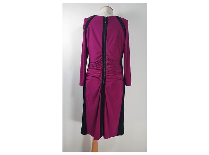 Vestido Joseph Ribkoff Roxo Tamanho 46 - vista 4