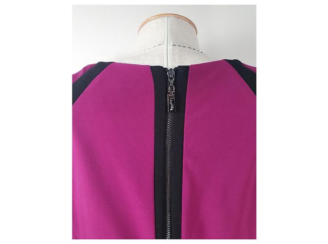 Vestido Joseph Ribkoff Roxo Tamanho 46 - vista 5