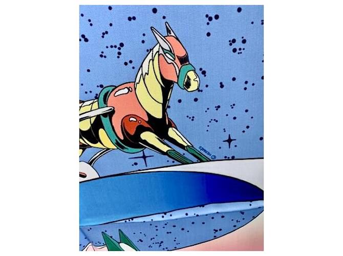 Hermès Hermes : Platz mit dem Titel „Space Derby“ Mehrfarben - Ansicht 3