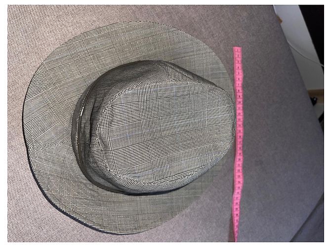 Christian Dior Cappello Principe di Galles Dior Grigio antracite - vista 2