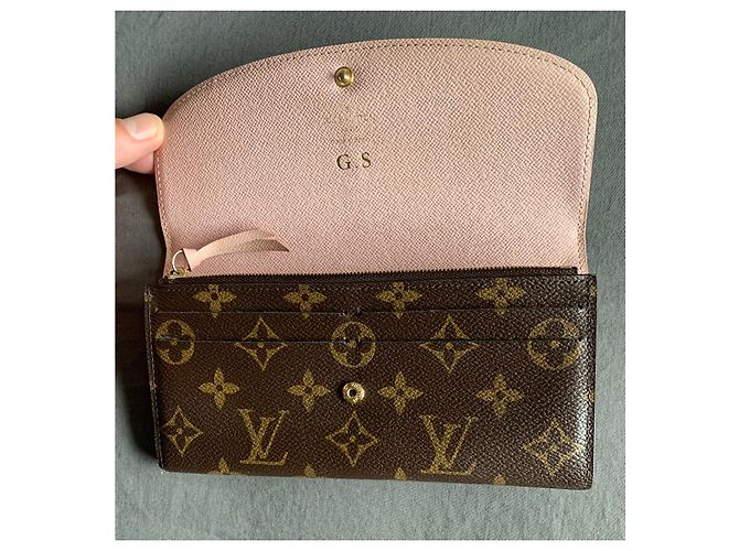 Cartera Louis Vuitton Emilie Monograma Rosa - vista 5