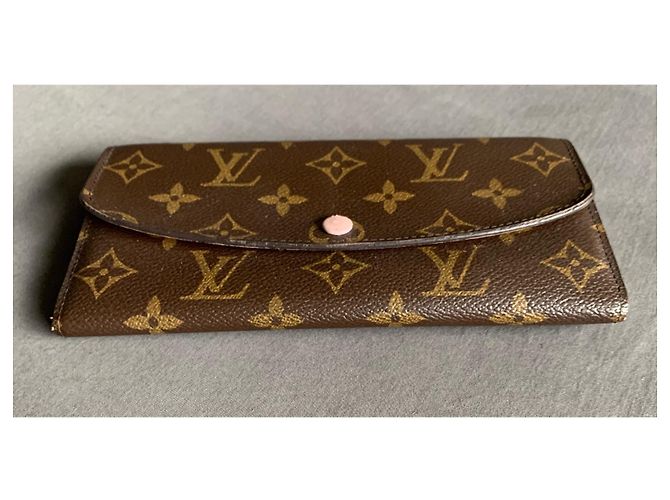 Cartera Louis Vuitton Emilie Monograma Rosa - vista 6
