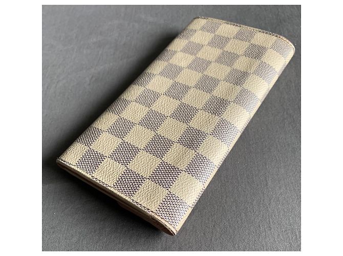 Cartera Louis Vuitton Emilie Damier Azur Rosa - vista 10