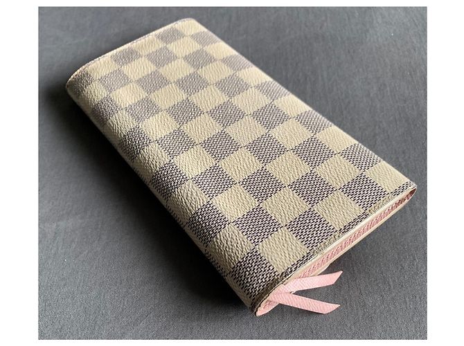 Cartera Louis Vuitton Emilie Damier Azur Rosa - vista 11