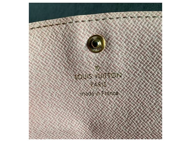 Cartera Louis Vuitton Emilie Damier Azur Rosa - vista 9