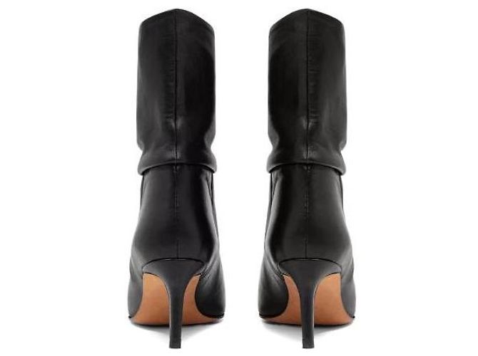 Botines Iro de cuero negro Talla 40 - vista 5