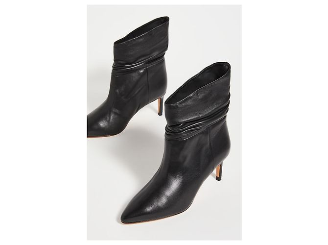 Botines Iro de cuero negro Talla 40 - vista 6