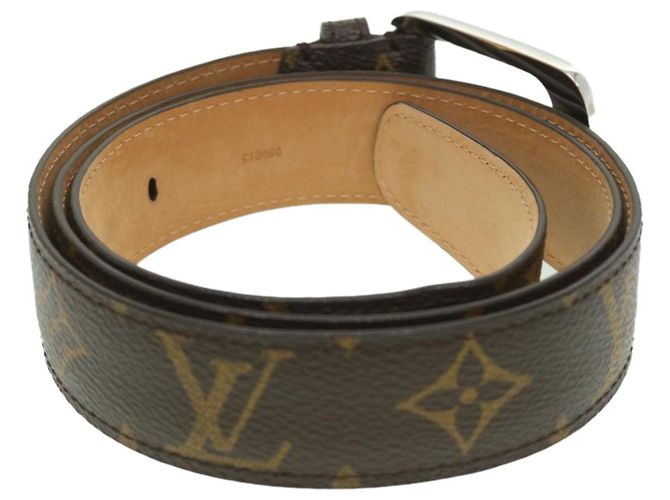 LOUIS VUITTON Monogram Ceinture Ellipse Cinturón M6919 LV Auth ac1482 - vista 2