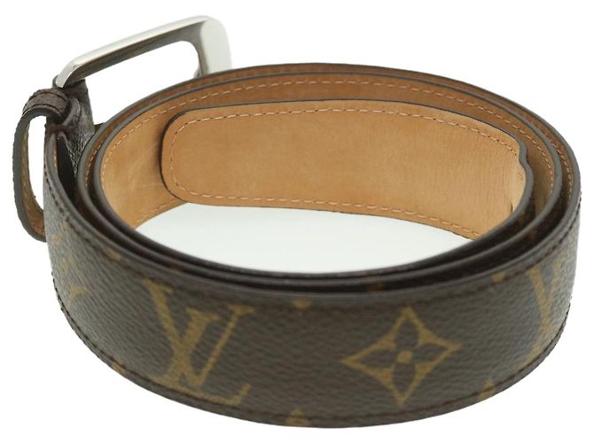 LOUIS VUITTON Monogram Ceinture Ellipse Cinturón M6919 LV Auth ac1482 - vista 3