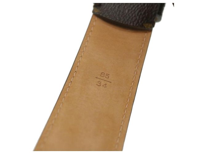 LOUIS VUITTON Monogram Ceinture Ellipse Cinturón M6919 LV Auth ac1482 - vista 7
