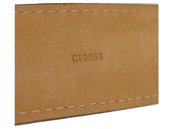 LOUIS VUITTON Monogram Ceinture Ellipse Cinturón M6919 LV Auth ac1482 - vista 9