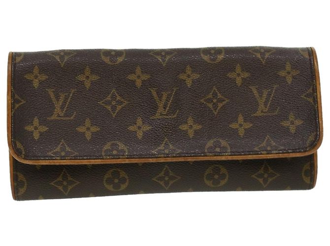 LOUIS VUITTON Pochette con monogramma Twin GM Borsa a tracolla M51852 LV Auth em3572 - vista 13