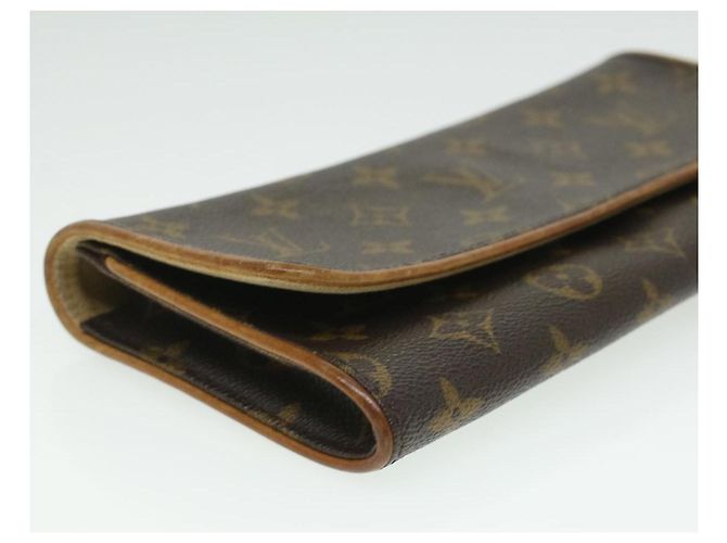 LOUIS VUITTON Pochette con monogramma Twin GM Borsa a tracolla M51852 LV Auth em3572 - vista 15