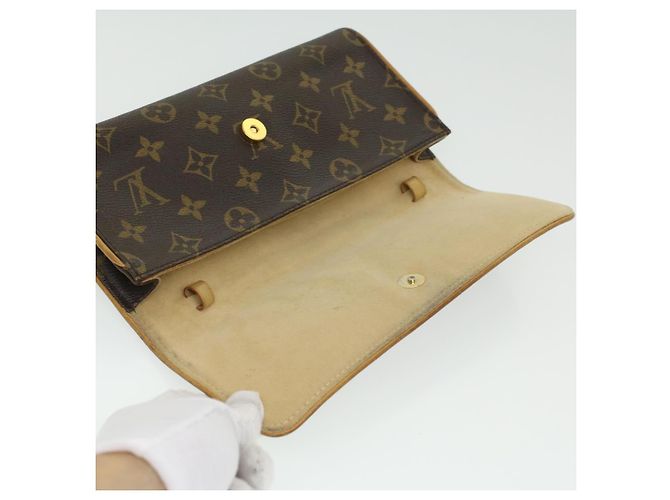 LOUIS VUITTON Pochette con monogramma Twin GM Borsa a tracolla M51852 LV Auth em3572 - vista 8