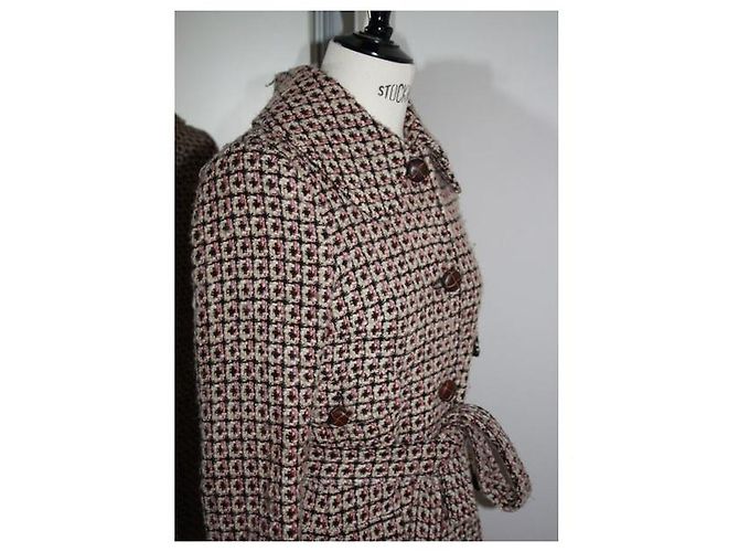 Abrigo de lana rosa Patrizia Pepe Talla 36 - vista 4