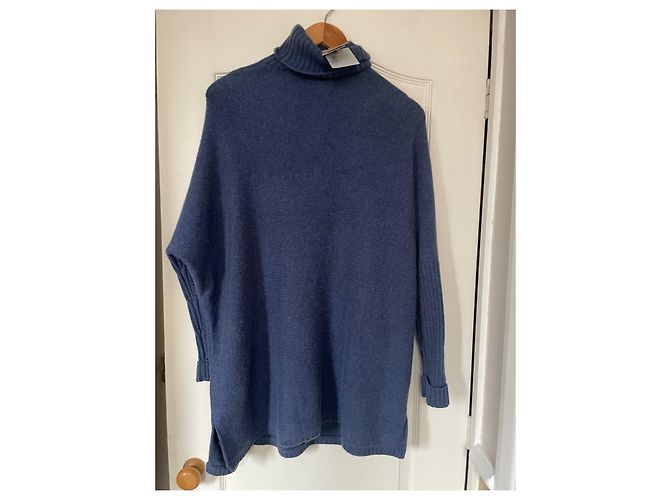Autre Marque Jersey Not Shy Cashmere Azul Marino de Cachemira - vista 11