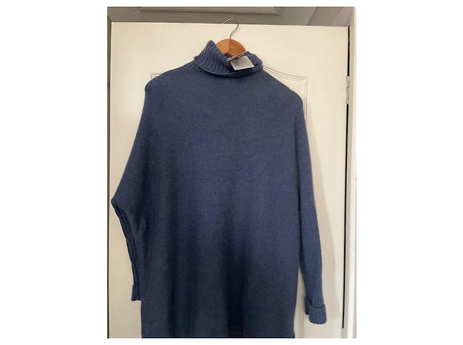 Autre Marque Jersey Not Shy Cashmere Azul Marino de Cachemira - vista 2