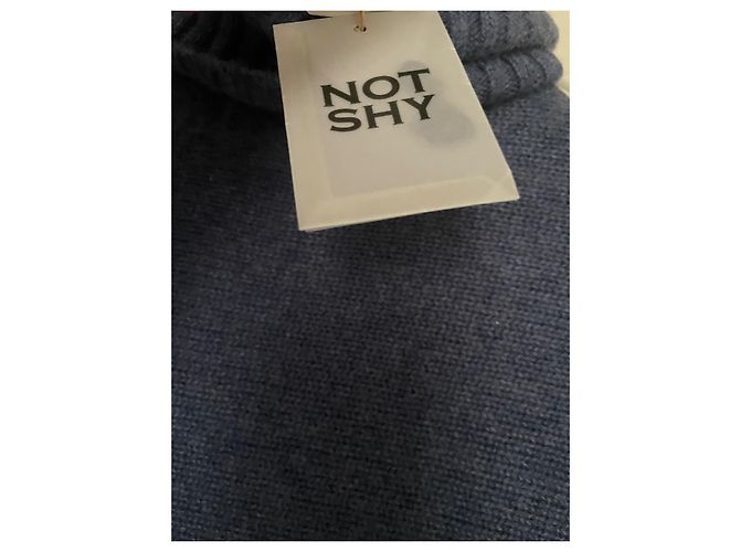 Autre Marque Jersey Not Shy Cashmere Azul Marino de Cachemira - vista 6