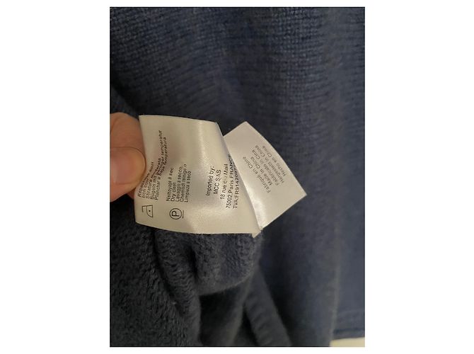 Autre Marque Jersey Not Shy Cashmere Azul Marino de Cachemira - vista 8