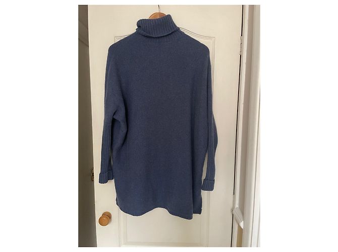 Autre Marque Jersey Not Shy Cashmere Azul Marino de Cachemira - vista 9