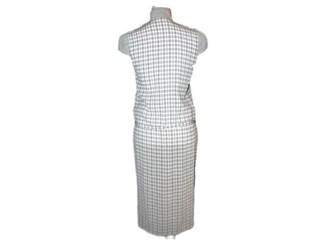 VANESSA BRUNO MINIMALISTISCHES SCHICKES KLEID LAVALIERE ATHE SILK VOILE T 38 - Ansicht 3