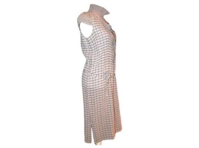 VANESSA BRUNO MINIMALISTISCHES SCHICKES KLEID LAVALIERE ATHE SILK VOILE T 38 - Ansicht 8