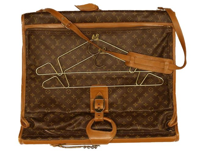LOUIS VUITTON Monogram Custodia per indumenti a cupola portatile T23403 LV Auth em3604 Monogramma - vista 12