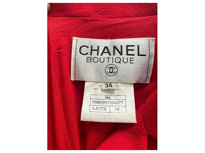 Cambon 1996  Chanel-Sammlung Rot - Ansicht 3