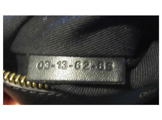 Borsa a mano Chloé Alice in pelle nera Nero - vista 12