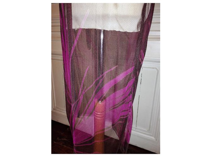 ANTIK BATIK ON KLEID KLEID VOILE MESH BUTTERFLIES TM OR 36/40 Schokolade - Ansicht 11