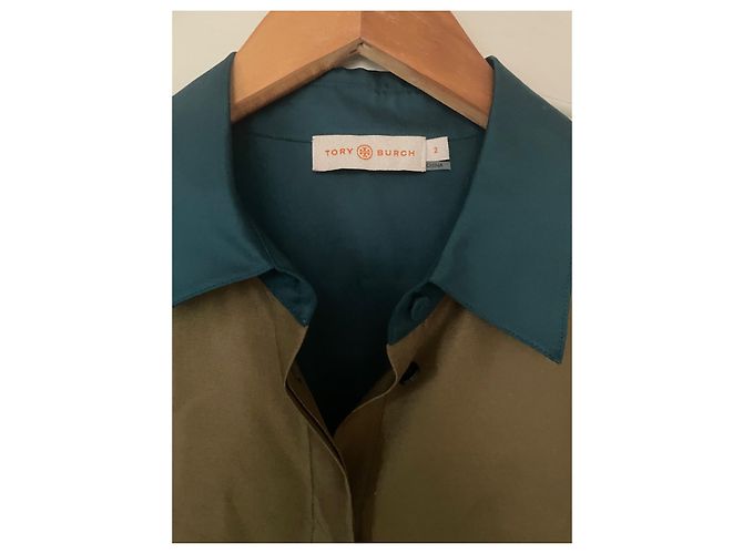 Tory Burch Seidenbluse Mehrfarbig Mehrfarben - Ansicht 3