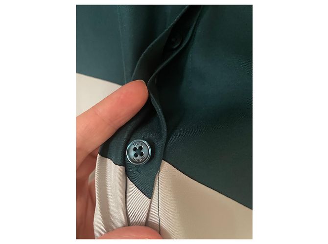 Tory Burch Seidenbluse Mehrfarbig Mehrfarben - Ansicht 5