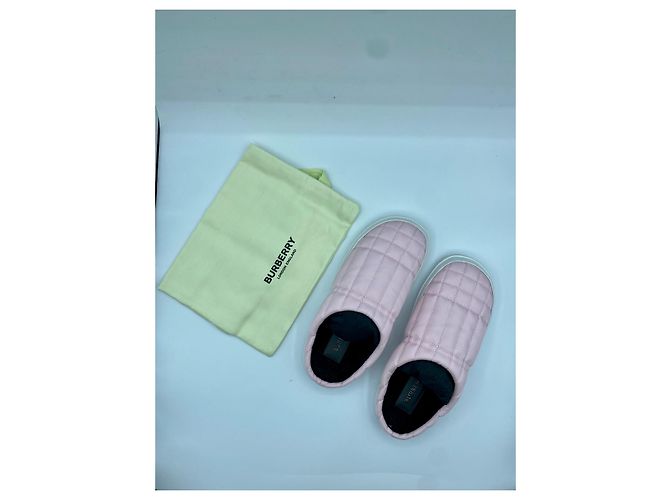 Scarpa da donna HOMIE MULE SLIPPERS Burberry Rosa - vista 2