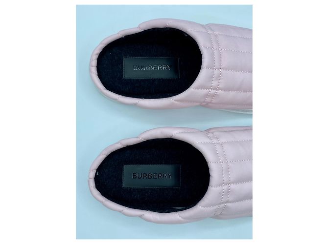 Scarpa da donna HOMIE MULE SLIPPERS Burberry Rosa - vista 4