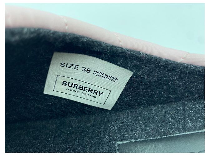 Scarpa da donna HOMIE MULE SLIPPERS Burberry Rosa - vista 7