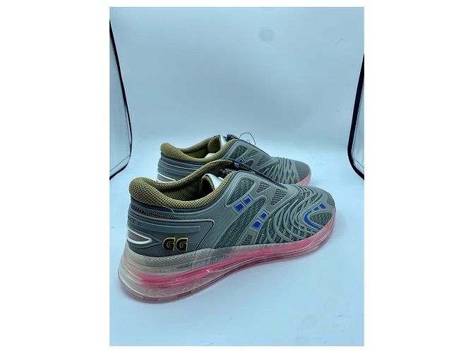 Gucci ULTRAPACE R Sneaker Grau Rosa Sohle - Ansicht 2