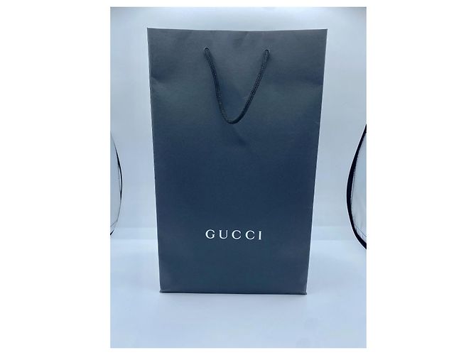 Bufanda Gucci de algodón azul y blanco - vista 8
