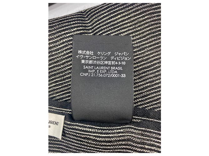 Yves Saint Laurent Fular gris de Yves-Saint-Laurent - vista 10