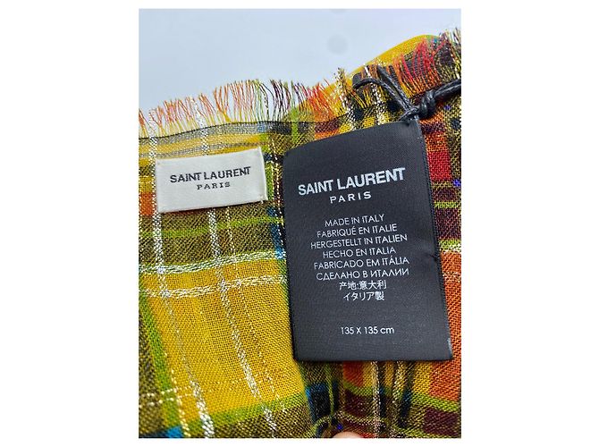 Yves Saint Laurent Cuadro grande ocre de Yves-Saint-Laurent Multicolor - vista 3