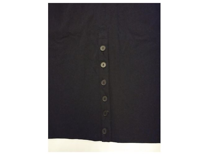 Jean Paul Gaultier FALDA GAULTIER FALDA RECTO VERSO L IMPERTINENTE 12 BOTONES T 40 Azul marino - vista 7
