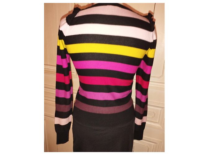 Sonia Rykiel pour H&M SONIA RYKIEL FOR H&M BAYADERE TS-PULLOVER MIT RÜSCHEN Mehrfarben - Ansicht 3