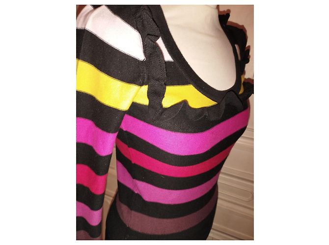 Sonia Rykiel pour H&M SONIA RYKIEL FOR H&M BAYADERE TS-PULLOVER MIT RÜSCHEN Mehrfarben - Ansicht 6