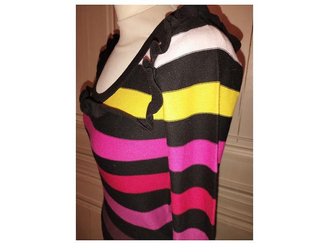 Sonia Rykiel pour H&M SONIA RYKIEL FOR H&M BAYADERE TS-PULLOVER MIT RÜSCHEN Mehrfarben - Ansicht 8